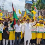 Rally on the anniversary of the foundation anniversary of the Brahmanbasi Volunteer Party